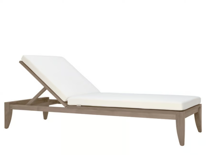 RELAIS - Teak sun lounger _ JANUS et Cie